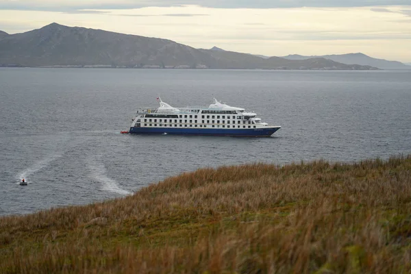 Cape Horn Chile February 2020 Cruise Ship Ventus Australis Cape — Stock Photo, Image