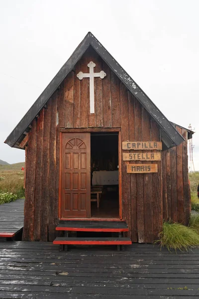 Cape Horn Chile February 2020 Chapel Stella Maris Cape Horn — Stock Photo, Image