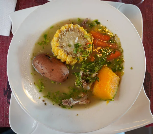 Традиційний Курячий Суп Чилі — стокове фото