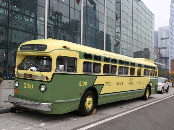 New York Oktober 2016 Der Bus Der Fifth Avenue Busgesellschaft — Stockfoto