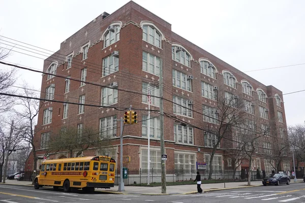 Brooklyn New York Mars 2020 Fermeture École Primaire Brooklyn Après — Photo