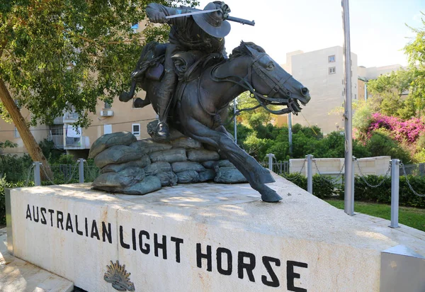 Beer Sheba Israel November 2014 Australian Light Horse Regiment Monument — Stock Photo, Image