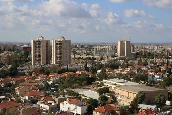 Beer Sheba Israel November 2014 Aerial View Beer Sheba Beer — Stock Photo, Image