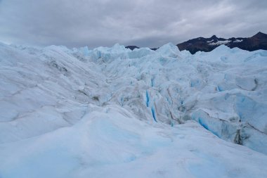 Perito Moreno Glacier in the Los Glaciares National Park in southwest Santa Cruz Province, Argentina clipart
