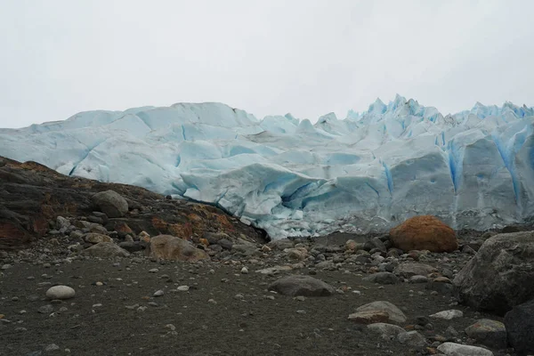 阿根廷圣克鲁斯省西南部Los Glaciares国家公园的Perito Moreno冰川 — 图库照片