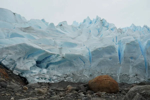 Perito Moreno Gletsjer Het Los Glaciares National Park Het Zuidwesten — Stockfoto