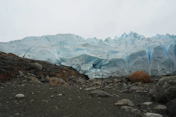 Geleira Perito Moreno Parque Nacional Los Glaciares Sudoeste Província Santa — Fotografia de Stock