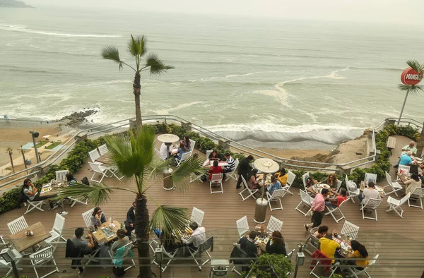 Lima Peru September 2016 Beliebtes Lokales Restaurant Miraflores District Lima — Stockfoto