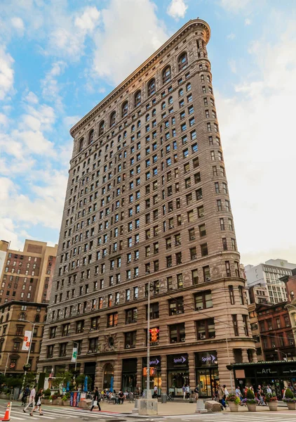 New York Juli 2017 Das Historische Flatiron Building Manhattan Dieses — Stockfoto