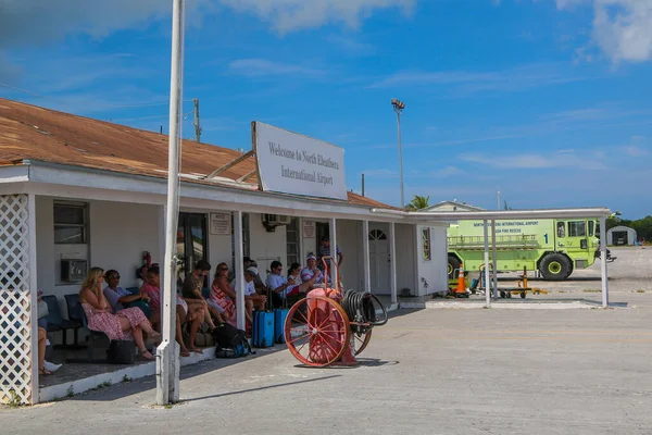 North Eleutha Bahamas June 2019 North Eleuthera Airport Bahamas — 图库照片