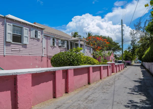 Harbour Island Bahamas Juni 2019 Der Straße Von Dunmore Town — Stockfoto