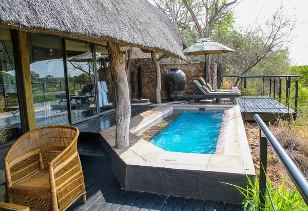 Hazyview Sudafrica Ottobre 2018 Suite Lusso Singita Ebony Lodge Situata — Foto Stock