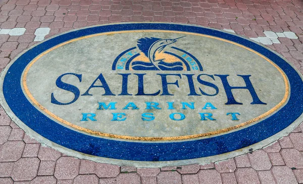 West Palm Beach Florida August 2019 Sailfish Marina Resort West — Stock Photo, Image