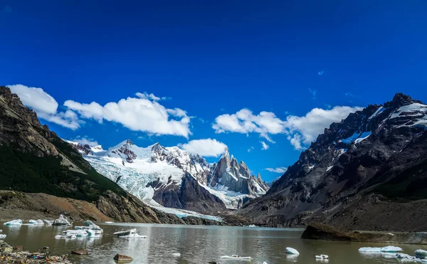 Laguna Torre Lake Los Glaciares National Park Argentian Patagonia — стокове фото