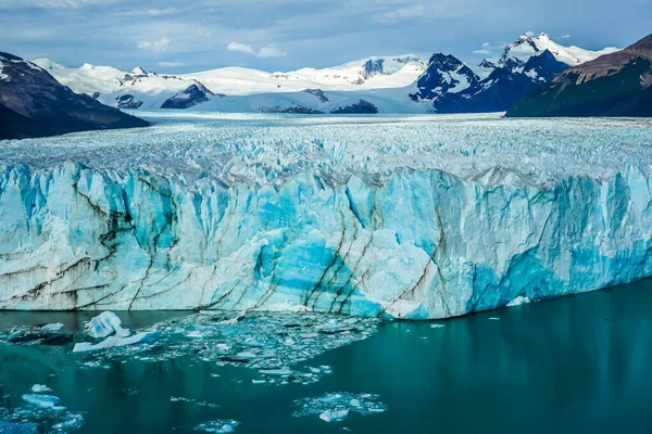 Perito Moreno Gletsjer Het Los Glaciares National Park Het Zuidwesten — Stockfoto