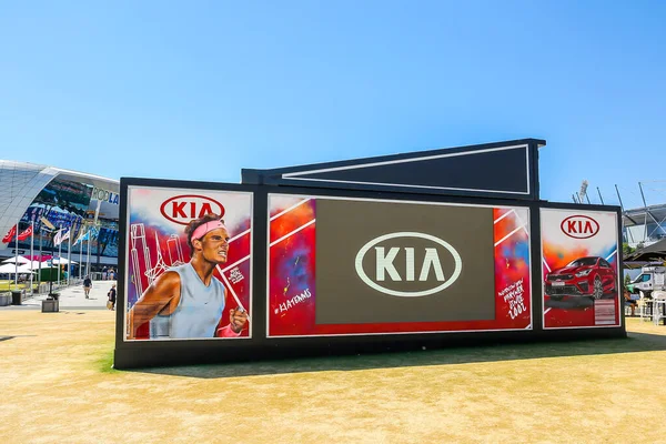 Melbourne Australie Janvier 2019 Pavillon Kia Motors Durant Open Australie — Photo