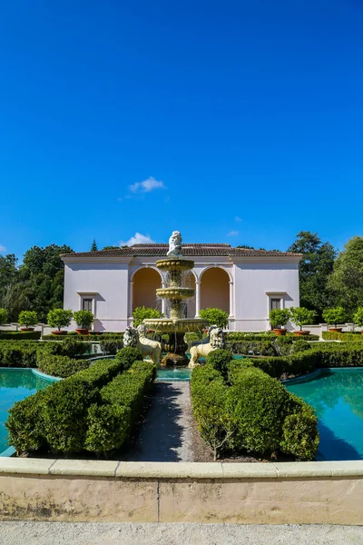 Hamilton New Zealand Luty 2019 Włoski Renesansowy Ogród Hamilton Gardens — Zdjęcie stockowe