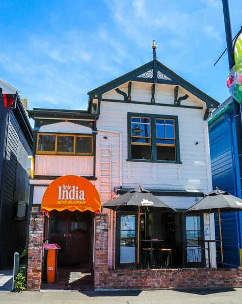 Napier New Zealand January 2019 Historic Six Sisters Victorian Houses — стоковое фото