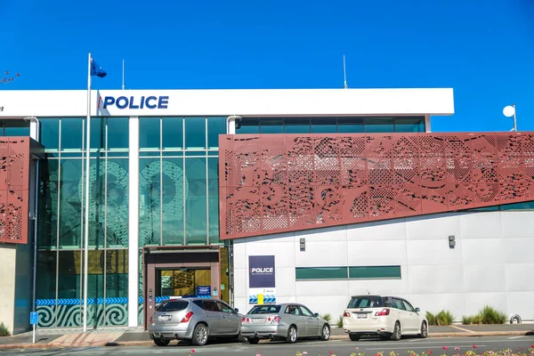 Rotorua New Zealand February 2019 Kantor Polisi Rotorua Kantor Pusat — Stok Foto