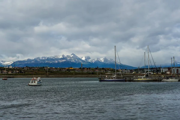 Port Ushuaia Tierra Del Fuego Argentyna — Zdjęcie stockowe