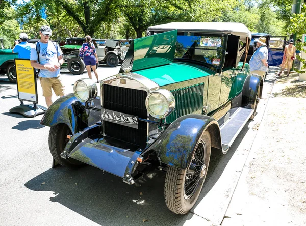 Melbourne Αυστραλια Ιανουαριου 2019 Stanley 1924 Roadster Model 750 Steam — Φωτογραφία Αρχείου