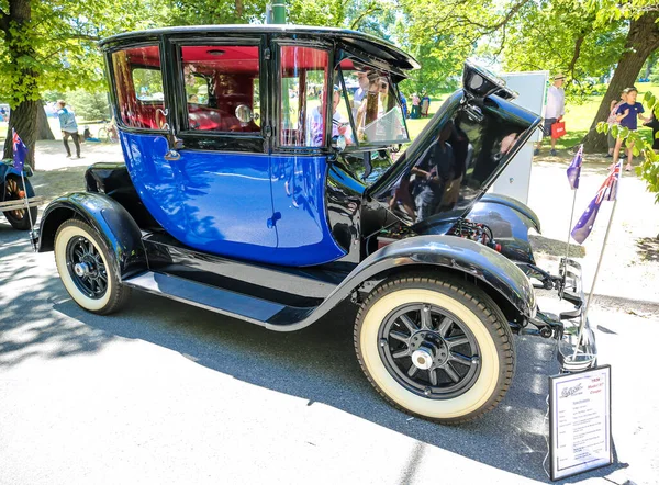 Melbourne Australia Gennaio 2019 Modello Detroit Electric 1929 Coupe Mostra — Foto Stock