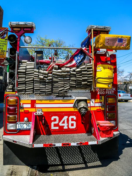 Brooklyn New York May 2015 Fdny Engine Company 246 Brooklyn — 图库照片