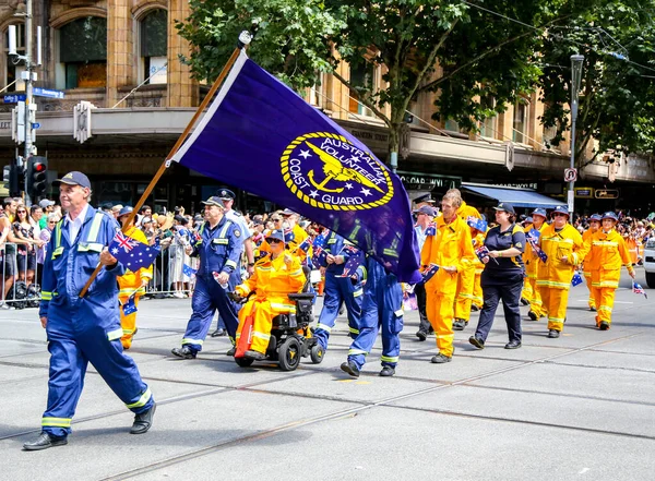 Melbourne Australia Січня 2019 Австралійська Добровольча Берегова Охорона Під Час — стокове фото