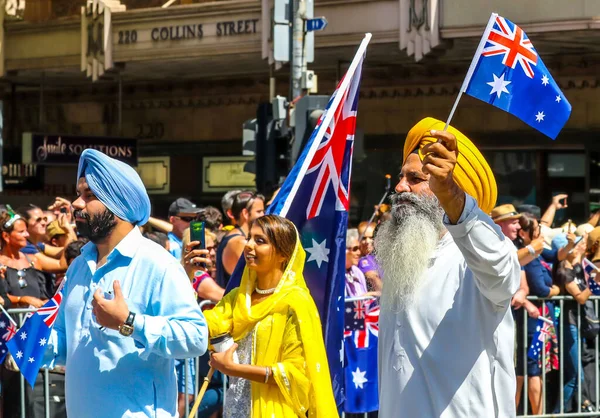 Melbourne Australia Enero 2019 Miembros Del Consejo Interreligioso Sikh Victoria —  Fotos de Stock