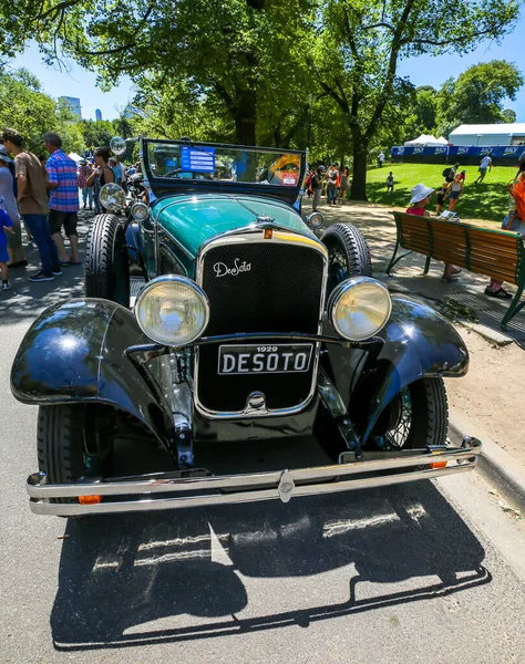 Melbourne Australia Enero 2019 Desoto 1929 Roadster Exhibición Royal Automobile — Foto de Stock