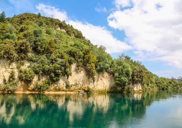 Río Waikato Escénico Río Waikato Río Más Largo Nueva Zelanda —  Fotos de Stock