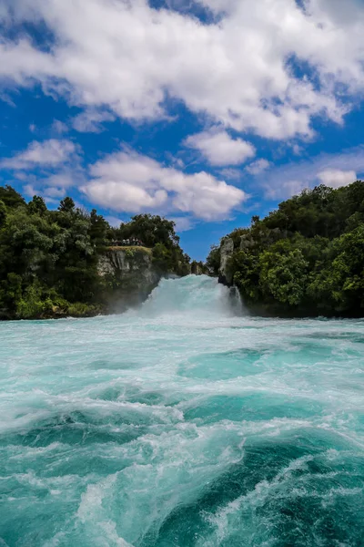 Huka Falls Cascada Cerca Taupo Nueva Zelanda —  Fotos de Stock