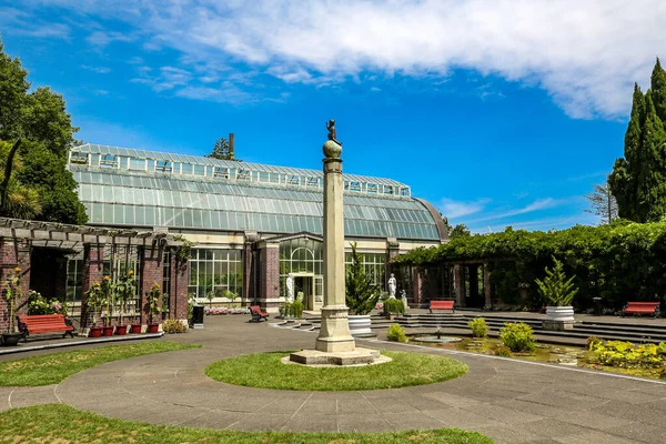 Auckland Nieuw Zealand Januari 2019 Auckland Domein Wintertuinen Het Geregistreerd — Stockfoto