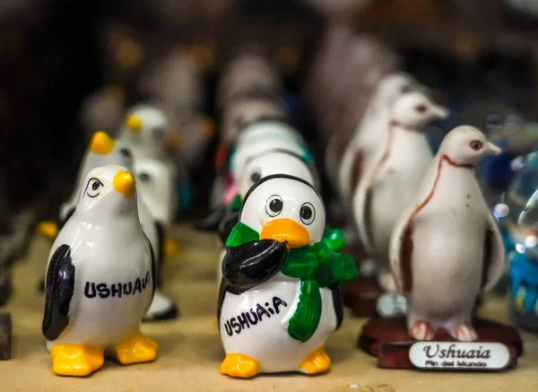 Ushuaia Argentina Febbraio 2020 Souvenir Locali Ushuaia Argentina Città Più — Foto Stock