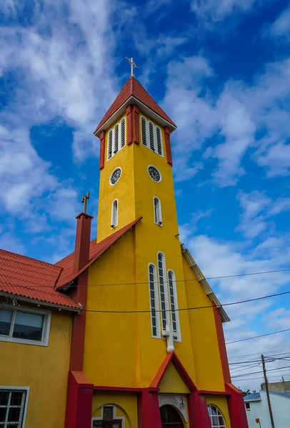 Ushuaia Argentina February 2020 Our Lady Mercy Church Southernmost Catholic — 图库照片