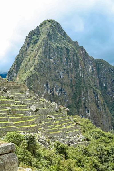 Ruinas Machu Picchu Perú Patrimonio Humanidad Por Unesco Desde 1983 — Foto de Stock