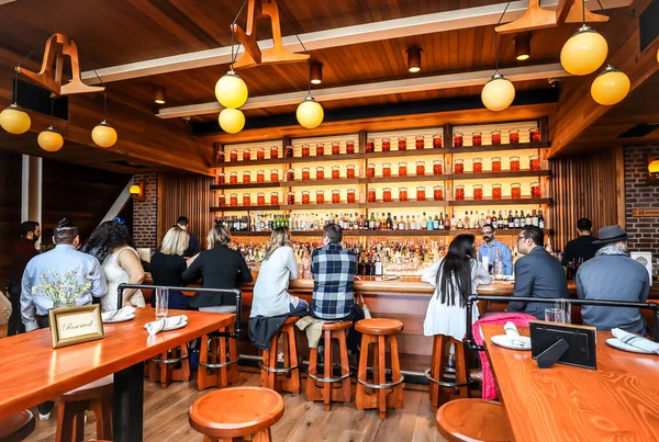 Inggris Chicago Illinois March 2019 Cindy Rooftop Restaurant Chicago Athletic — Stok Foto