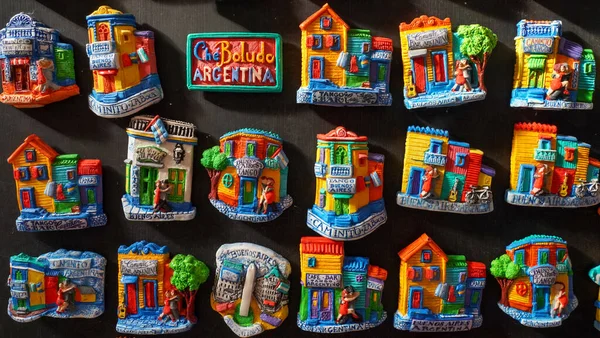 Calafate Argentina February 2020 Local Souvenirs Display Calafate Argentinian Patagonia — Stock Photo, Image