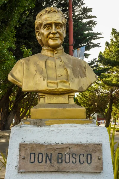 Calafate Argentina Febrero 2020 Busto Don Bosco Calafate Patagonia Argentina — Foto de Stock