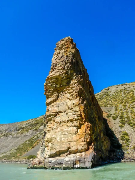 Rio Las Vueltas Canyon Het Nationaal Park Los Glaciares Provincie — Stockfoto