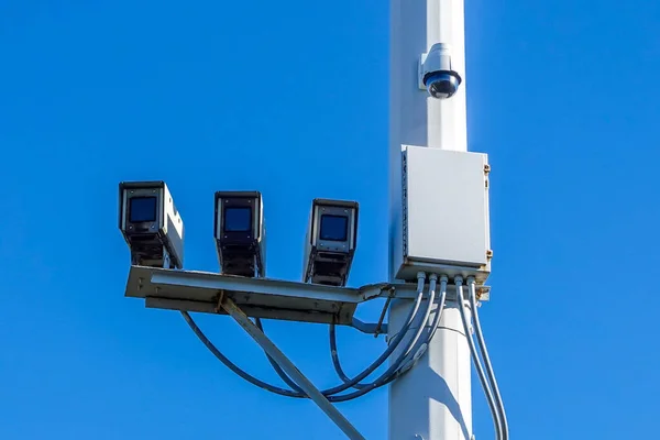 Security Cameras Brooklyn New York — Stock Photo, Image