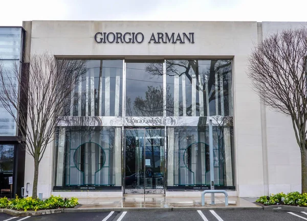Manhasset New York April 2020 Giorgio Armani Butik Americana Manhasset — Stockfoto