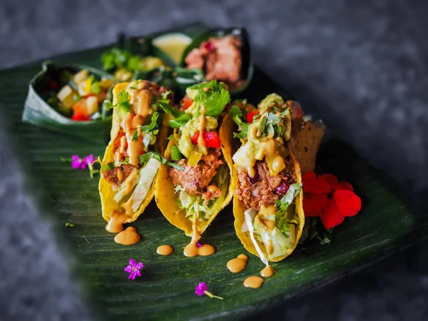 Tacos Jaca Vegana Saludable — Foto de Stock