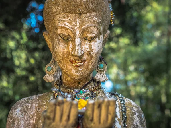Sculpture Architecture Symboles Bouddhisme Thaïlande Asie Sud Est — Photo
