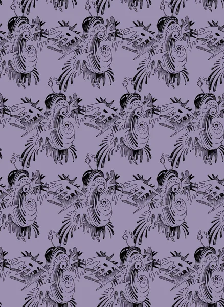 Шаблон Летающей Личинкой Бесшовный Тканый Узор Дизайн Печати Текстиля Ткани — стоковое фото