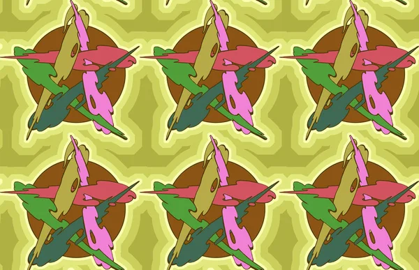 Рисунок Звездой Нарисован Краской Бесшовный Тканый Узор Дизайн Печати Текстиля — стоковое фото