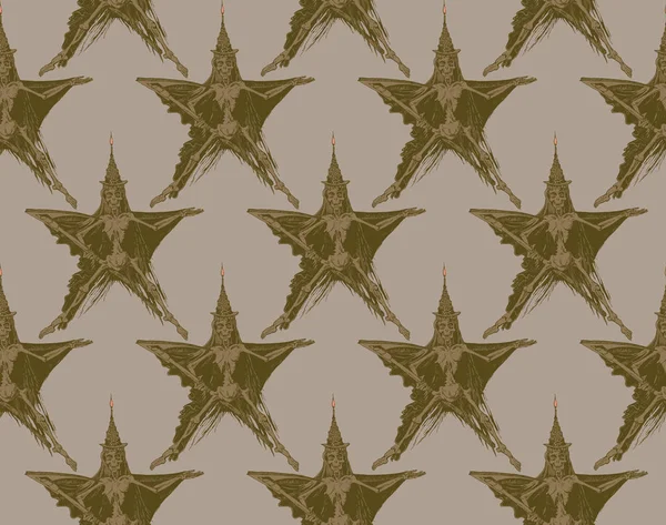 Wzór Gwiazdy Śmierci Bezszwowe Wzór Tkaniny Projekt Druku Dla Tekstylne — Zdjęcie stockowe