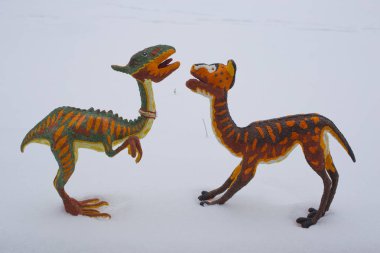 Bir fantastik gelmektedir ve procamelus dekoratif bir heykel. Papier-mache yapılan bir oyuncak. Rengarenk canavar.