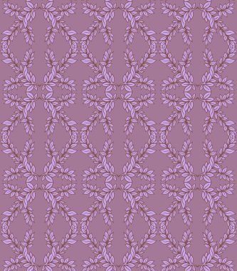 Desen dalları ve yaprakları ile. Dikişsiz dokuma desen. Tekstil, kumaş, duvar kağıdı arka plan için baskı tasarım. Kağıt, ambalaj, tekstil baskı için kullanılan.