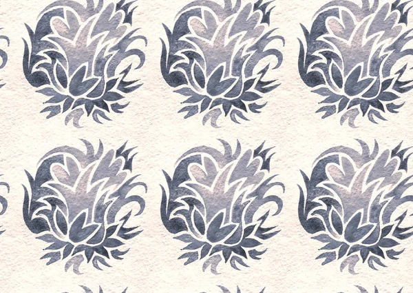 Wzór Kwiatem Bezszwowe Wzór Tkaniny Projekt Druku Dla Tekstylne Tkaniny — Zdjęcie stockowe